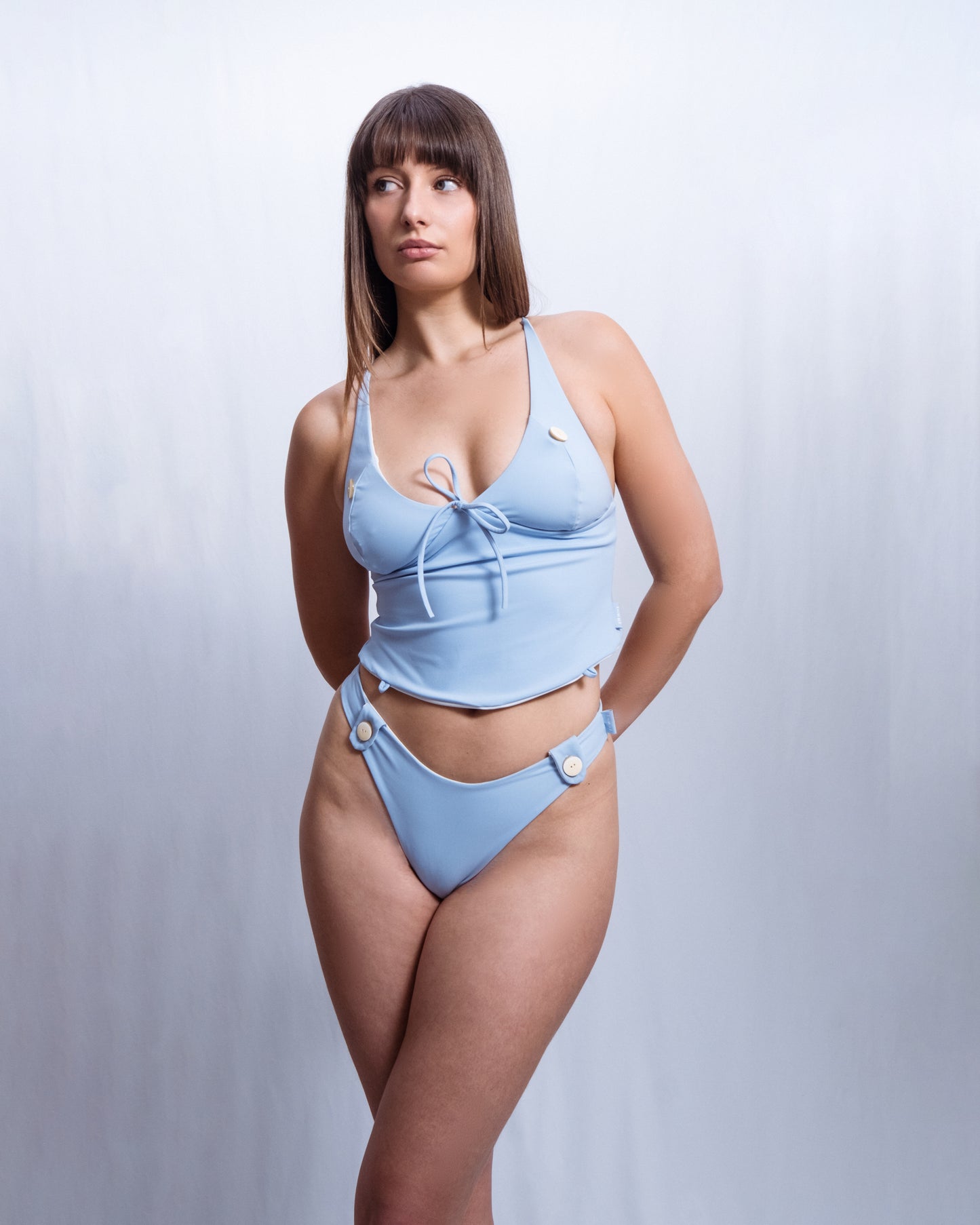 Azurin swim set - Baby Blue