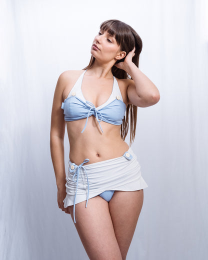 Ruffle skirt - Baby Blue