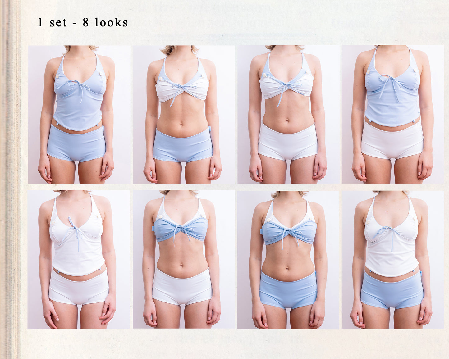 Azurin Shorty Set